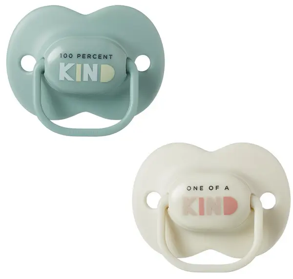 Suzete ortodontice Tommee Tippee - AnyTime, 6-18 luni, 2 buc, Kind, bej/verde
