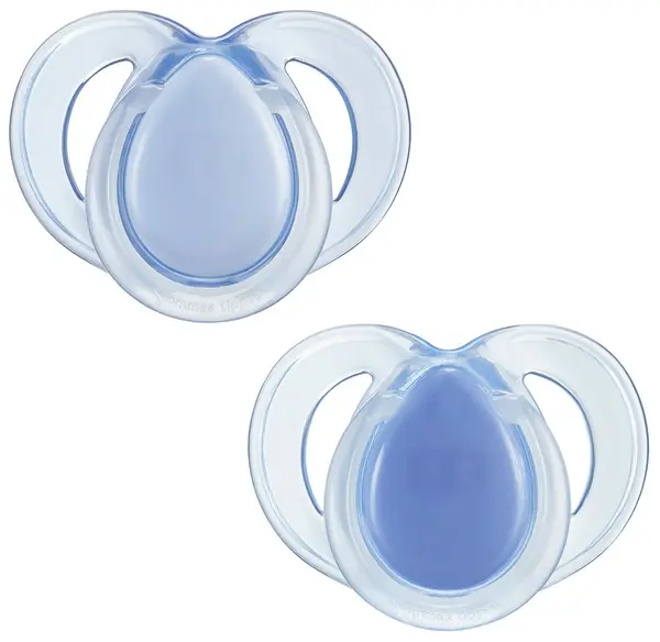 Suzete ortodontice Tommee Tippee - Night Time, 18-36 luni, 2 buc, albastru