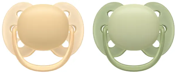 Suzete Philips Avent - Ultra Soft, 6-18 luni, 2 buc, pastel, pentru băiat