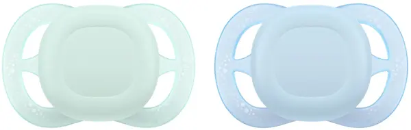 Suzete Philips Avent Ultra Start - 0-2 luni, cu cutie, 2 buc, pastel, pentru băiat, new