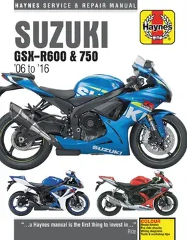 Suzuki Gsx-R600 & Gsx-R750 from 2006-2016 Haynes Repair Manual, Paperback/Haynes Publishing