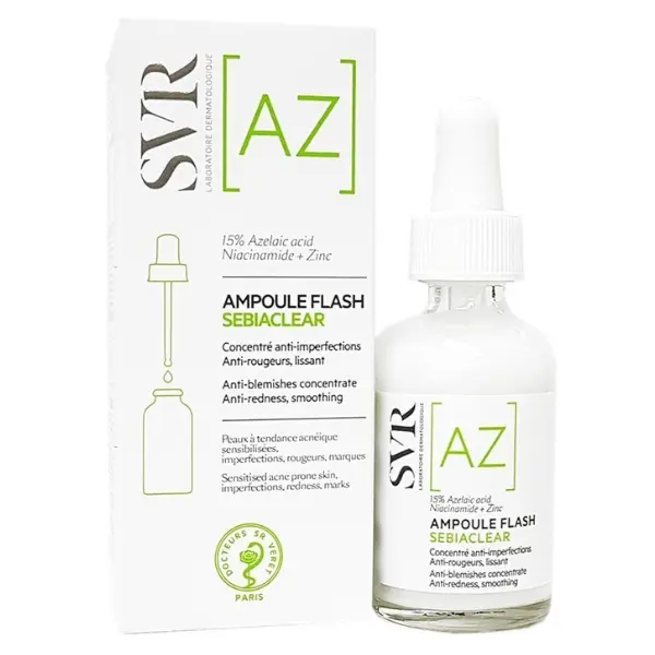 SVR SEBIACLEAR AMPOULE FLASH SER 30ML