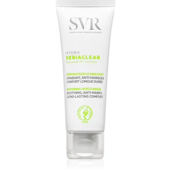 SVR Sebiaclear Hydra crema calmanta si hidratanta pentru pielea cu imperfectiuni 40 ml