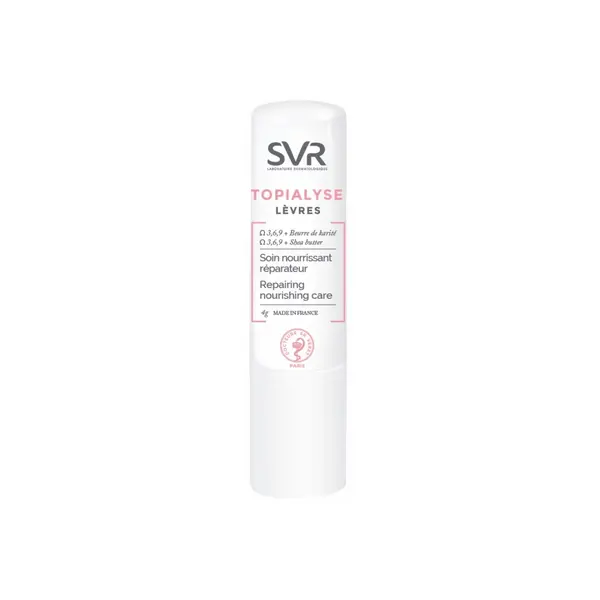 Svr Topialyse Balsam de buze cu omega 3, 6, 9 4 g