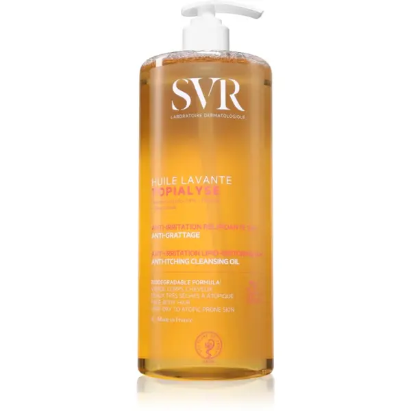 SVR Topialyse ulei micelar pentru curățare pentru piele uscata spre atopica 1000 ml