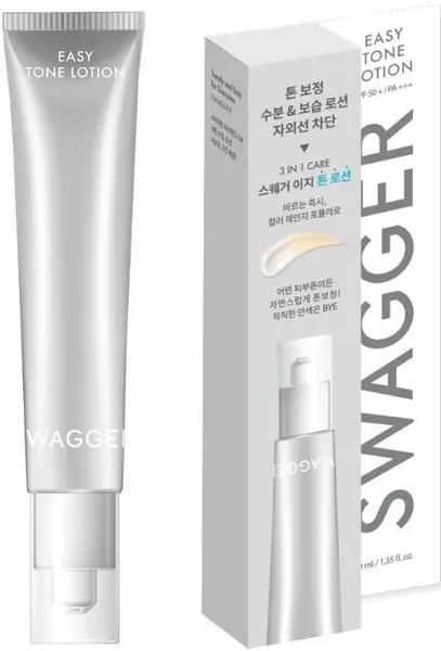 Swagger Crema hidratanta unisex tonifianta cu factor de protectie solara, SPF50+, 40 ml