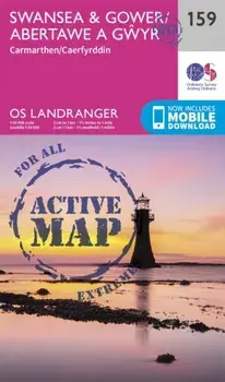 Swansea & Gower, Carmarthen. February 2016 ed, Sheet Map/Ordnance Survey