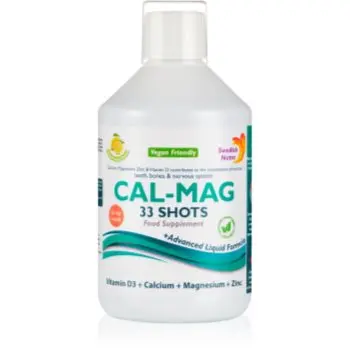 Swedish Nutra Cal-Mag băutură pentru susținerea sănătății oaselor și a dinților