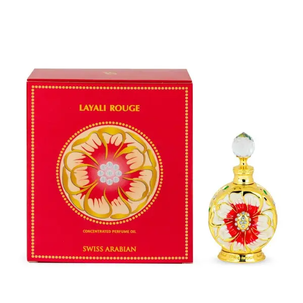 Swiss Arabian - Layali Rouge, ulei de parfum, dama, 15 ml
