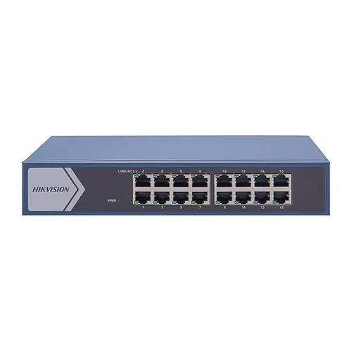 Switch 16 porturi Gigabit, SMART Management - HIKVISION DS-3E1516-EI