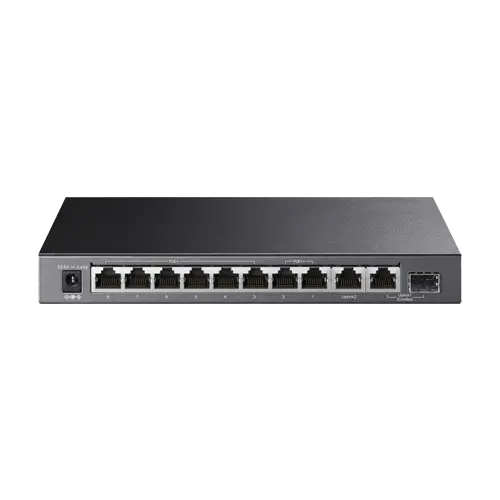 Switch 2 x RJ45 1G PoE++, 6 x RJ45 1G PoE+, 1 x RJ45 1G, 1 x combo RJ45/SFP 1G, Unmanaged - TP-Link TL-SG1210PP