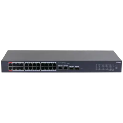 Switch 24 porturi PoE, Cloud Managed, Dahua CS4226-24ET-375