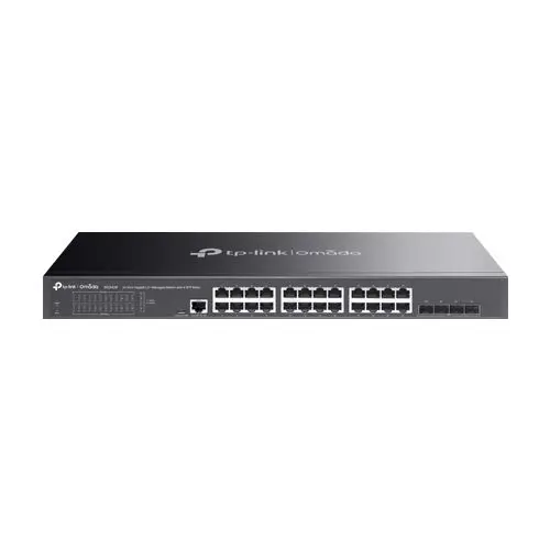Switch 24 porturi RJ45 Gigabit, 4 x SFP Gigabit, L2 Management, 1U - TP-Link Omada SG3428