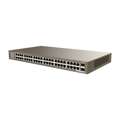 Switch 48 porturi Gigabit, 2 porturi SFP Gigabit, L2 Cloud Management - IP-COM G3350F