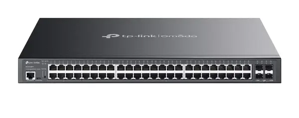 Switch 52 porturi Gigabit Omada Tp-Link SG3452XMPP, 40 porturi PoE+, 8 porturi PoE++, 4 porturi SFP, 750W