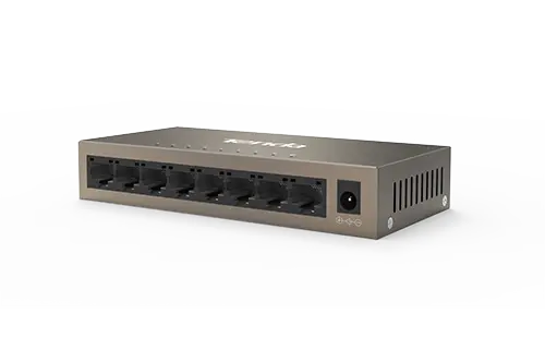 Switch 8 porturi 10/100/1000 Mbps 16 Gbps, 12 Mpps, 4000 MAC, fara management - TENDA TEG1008M