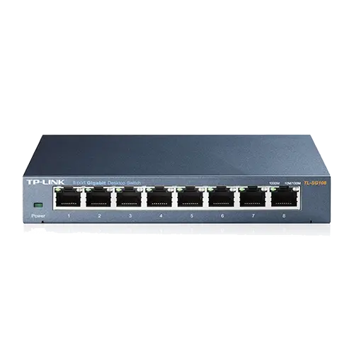 Switch 8 porturi gigabit TP-Link TL-SG108