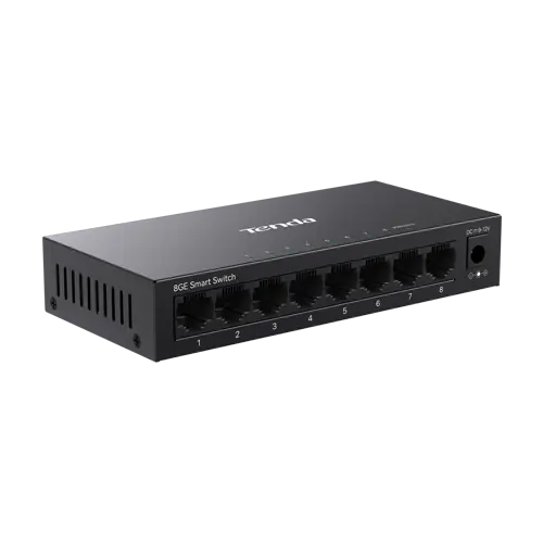 Switch 8 porturi RJ45 Gigabit, Management - TENDA TND-TEG2208D