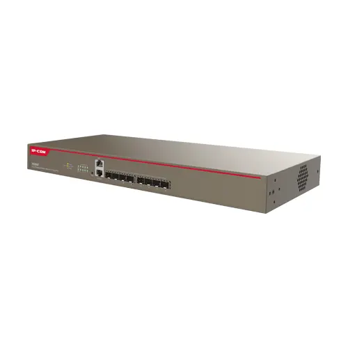 Switch 8 porturi SFP+ 10 Gbps, 2 porturi gestionare, management, 1U - IP-COM X5308F