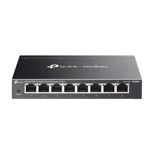 Switch 8 x RJ45 Gigabit, Easy Managed - TP-Link Omada ES208G