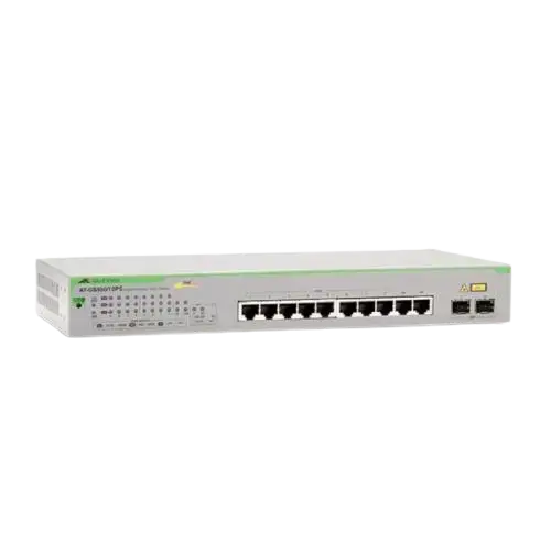 Switch Allied Telesis AT-GS950/10PSV2-50, 8 porturi, PoE