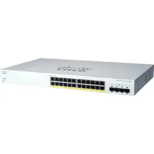 Switch Cisco CBS220-24P-4G-EU, 24 porturi