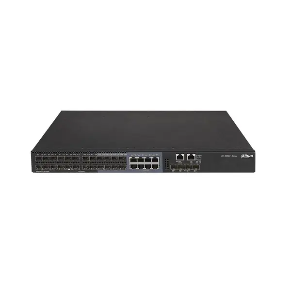 Switch cu 28 porturi Dahua S5500-24GF4XF-E-V2, MAC 16K, 128 Gbps, cu management