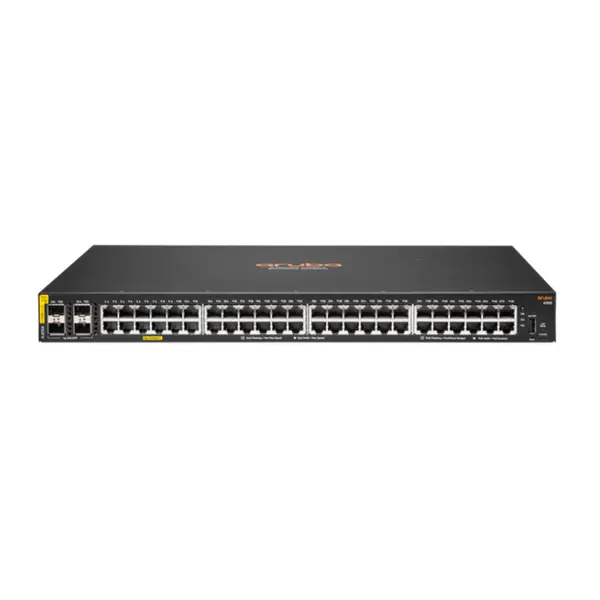 Switch cu 48 porturi HPE Aruba JL675A, 4 porturi SFP, 176 Gbps, 98.6 Mpps, 8.192 MAC, cu management, PoE