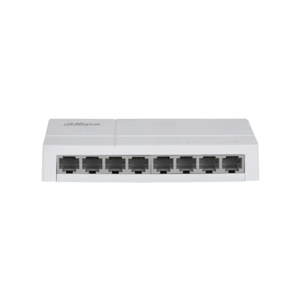Switch cu 8 porturi Dahua SF1008L-EUR, plug and play, fara management