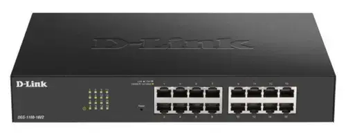 Switch D-Link DGS-1100-16V2, cu management, 16 Porturi, Gigabit
