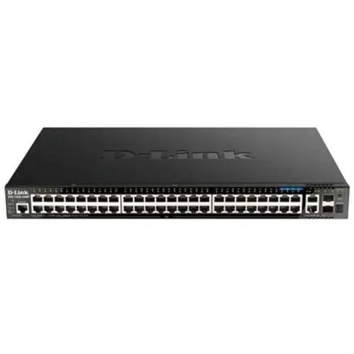Switch D-Link DGS-1520-52MP, 44 Porturi, Gigabit (Negru)