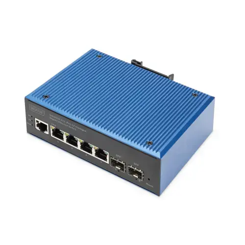 Switch Digitus by Assmann DN-651154, 4 porturi