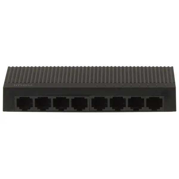 Switch Ethernet cu 8 porturi RJ45 Imou SF108C, 1.6 Gbps, Plug and Play, fara management