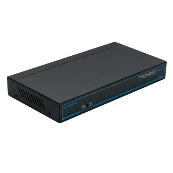 Switch ethernet POE+ Utepo UTP3-SW08-TP120-A1, 8+2 porturi, 10/100Mpbs, 120W