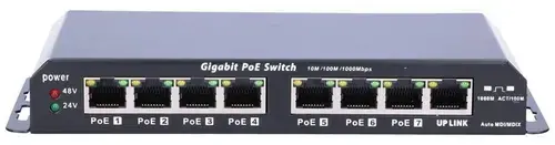 Switch ExtraLink ex.1025, Gigabit, 8 Porturi, PoE