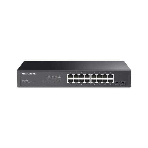 Switch fara management Mercusys MS116GS, 16 Porturi, Gigabit