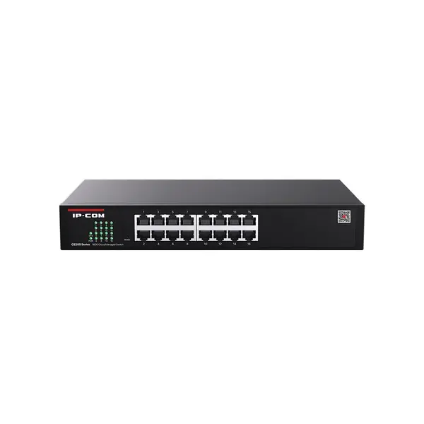 Switch Gigabit IP-COM G2216D, 16 porturi, 32 Gbps, cu management local si cloud