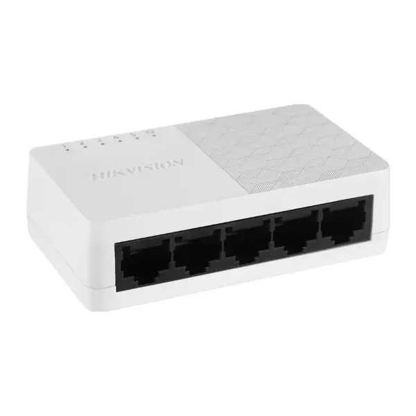 Switch Hikvision DS-3E0505D-O, 5 porturi, Gigabit, 10/100/1000 Mbps