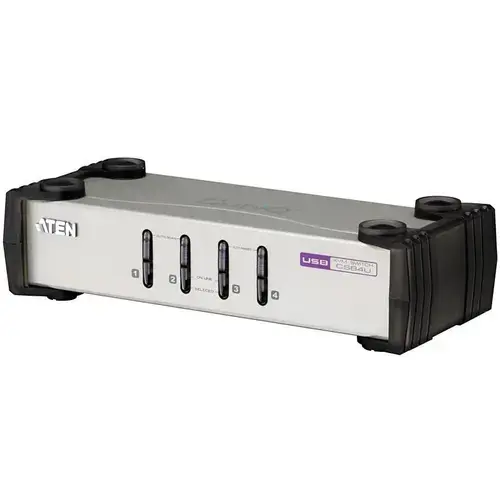 Switch KVM Aten CS84U, 4 porturi, USB, VGA