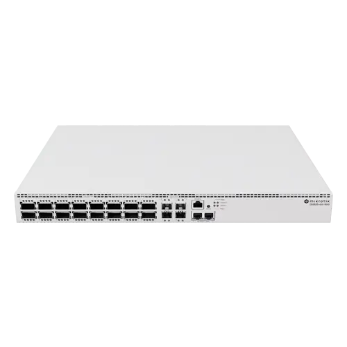 Switch L3, 4 x SF28 25G, 16 x QSFP28 100G, 2 x RJ45 10G - MikroTik CRS520-4XS-16XQ-RM