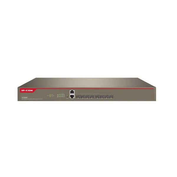 Switch Layer 3 IP-COM X5308F, 8 porturi SFP+ 10G, ONVIF, management prin cloud