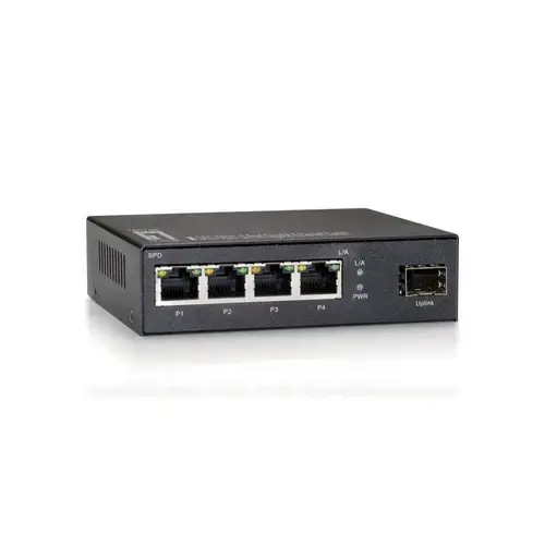 Switch LevelOne GEU-0521, 4 porturi