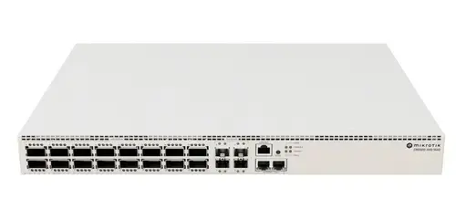 Switch MikroTik CRS520-4XS-16XQ-RM. 16 porturi