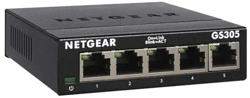 Switch Netgear GS305-300PES, Gigabit, 5 Porturi