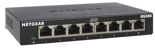 Switch Netgear GS308-300PES, Gigabit, 8 Porturi