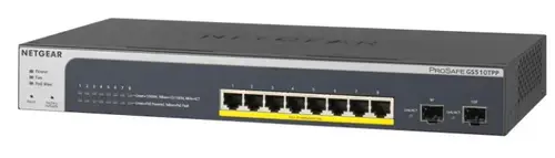 Switch Netgear GS510TPP-100EUS, Gigabit, 8 Porturi