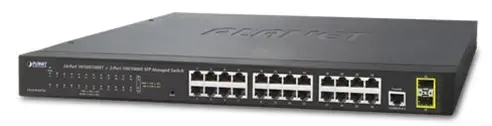 Switch Planet GS-4210-24T2S, Gigabit, 24 Porturi, Layer 2, 2 x SFP