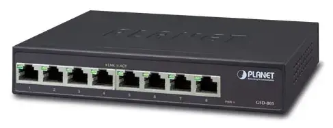 Switch Planet GSD-805, Gigabit, 8 Porturi