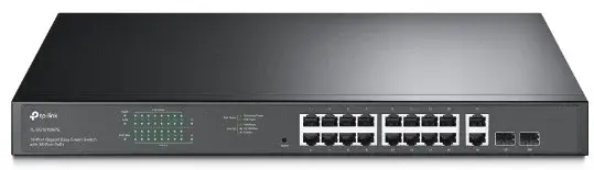 Switch PoE 20 porturi Tp-Link TL-SG1218MPE, 16x PoE+, 2x RJ45, 2x SFP, 250W