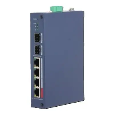 Switch Poe Dahua CHS4206-4ET-90, 4xRJ45 PoE, 2xSFP, Long Distance PoE, Watchdog, Management cloud